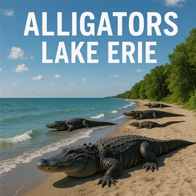 alligators lake erie