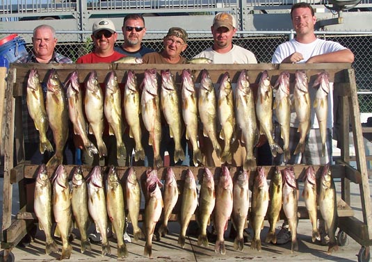 Limit of Lake Erie Walleye